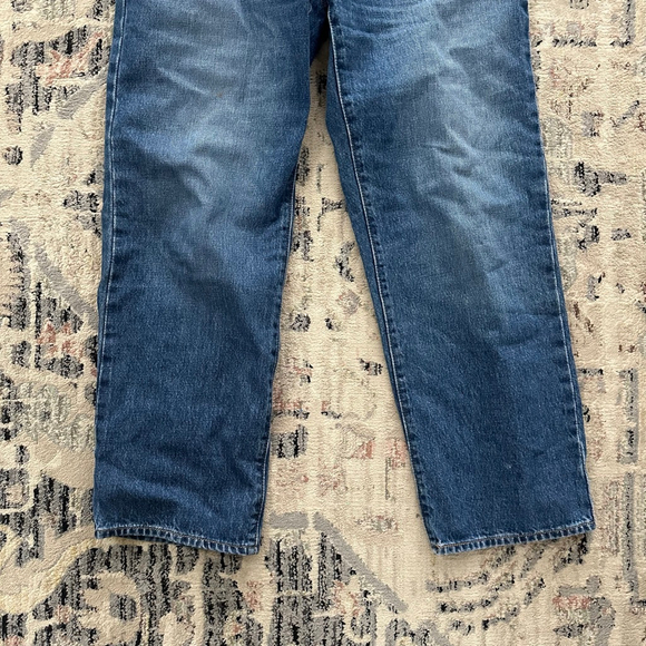 Women's Levi's Blue '94 Baggy Straight Leg Jeans Size 30 - Picture 2 of 6